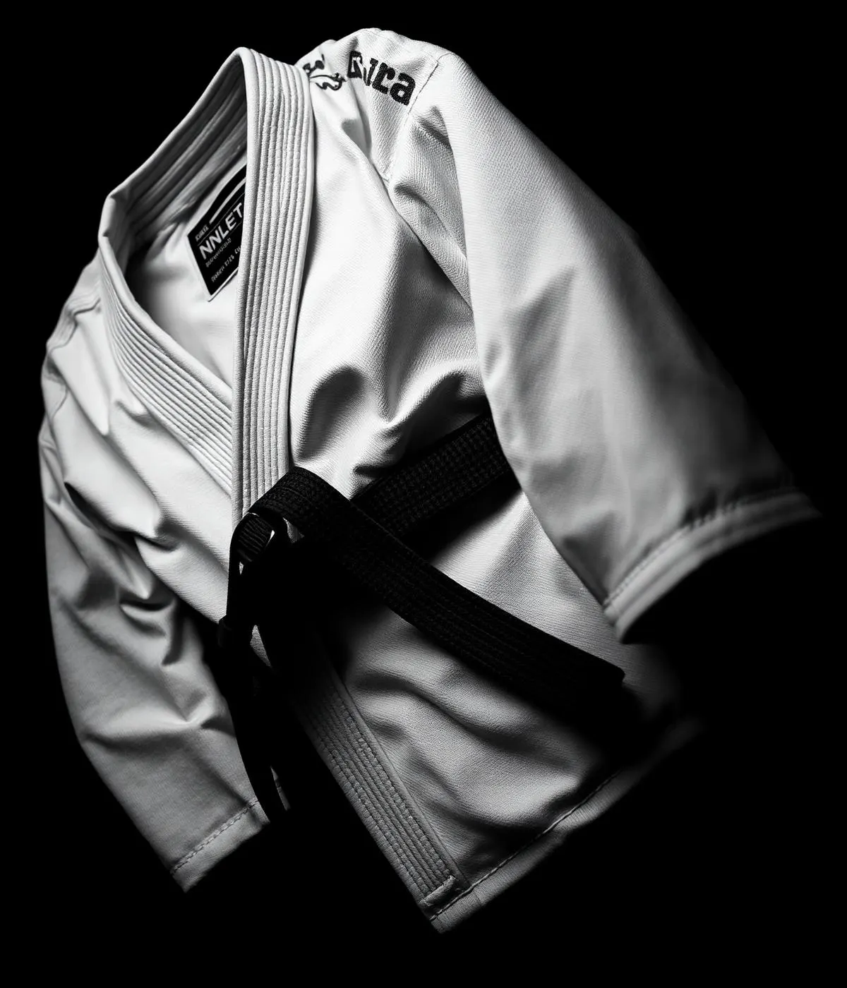 Kimono de Jiu Jitsu com faixa preta